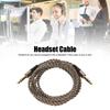 Flexible Headphone Replacement Cable Headphone Cord Cable  for Smart Phone MP3 Player Tablet PC