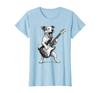 Jack Russell Terrier Playing Guitar Rock Music Dog Lover T-Shirt