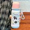 Insulated Kids Water Bottle With Straw For School And Travel Portable 316 Stainless Steel