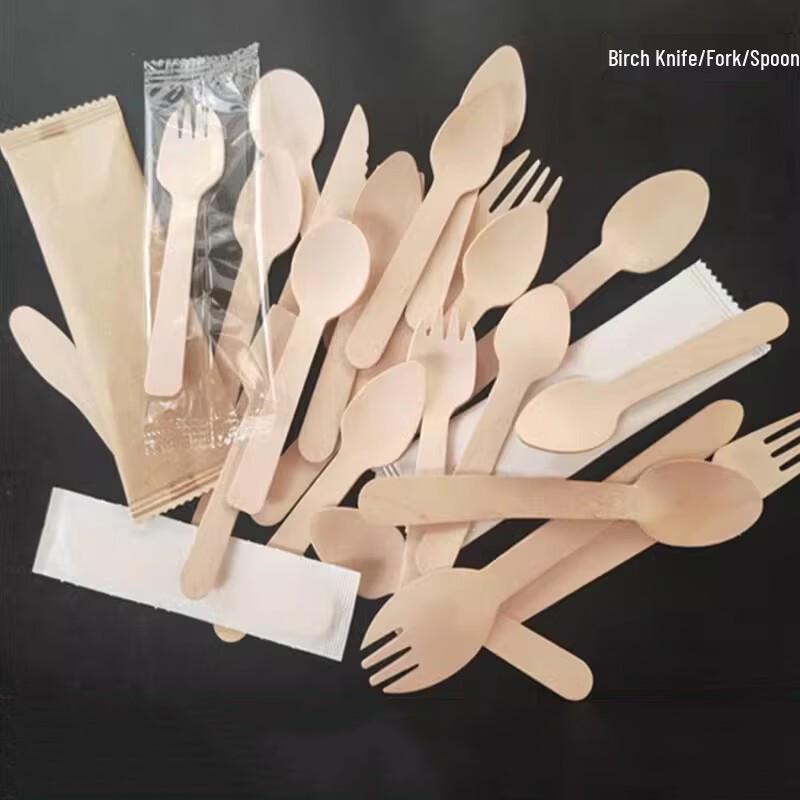 Disposable Birchwood Spoons