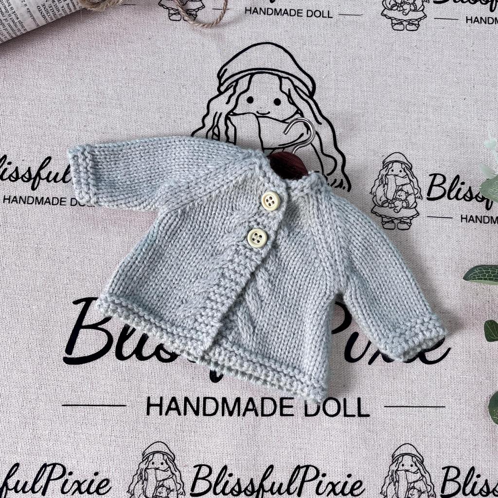 BlissfulPixie Handmade Waldorf Doll Clothes 30cm Outfit Set in a Lovely Box - Girl's Christmas Birthday Gift - Louise's Clothing Accessories