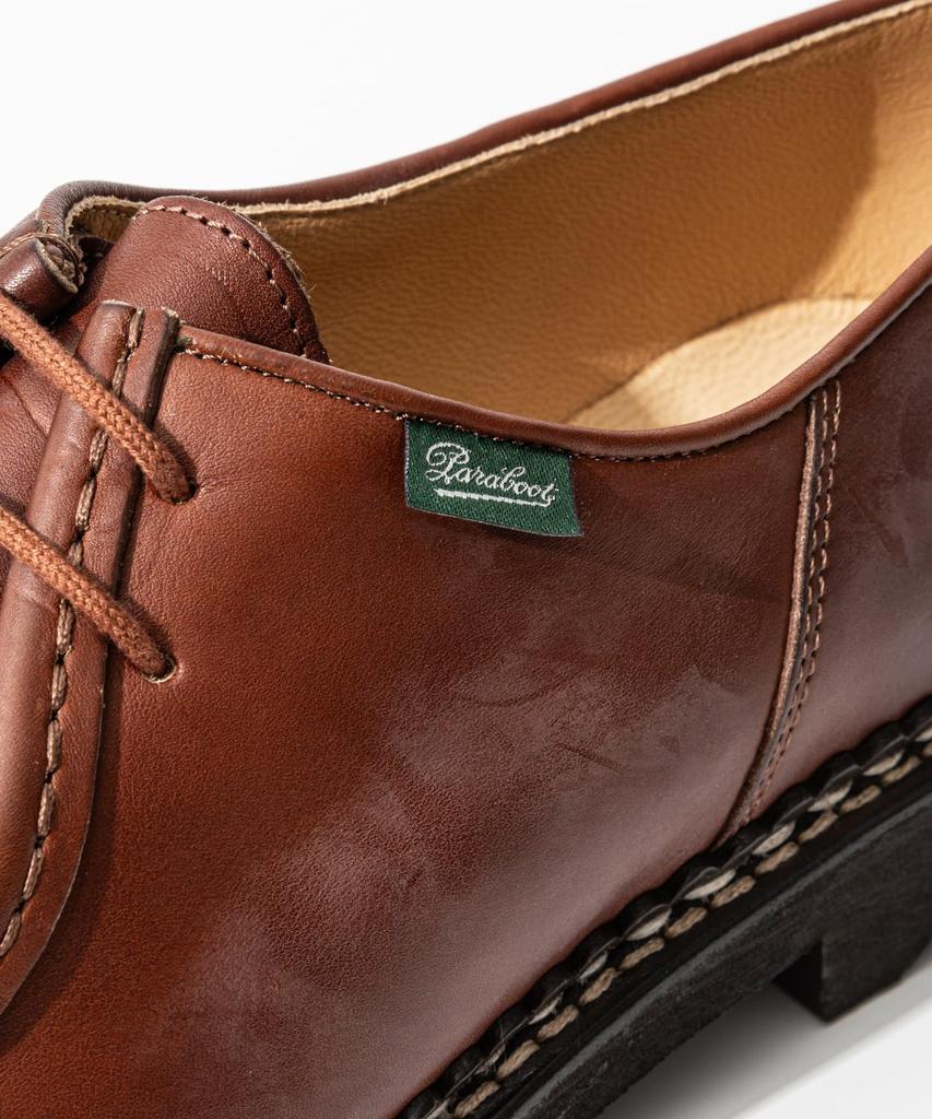Paraboot MICHAEL Marron Business Size Cm Men's Shoes, 26.5 [Used]