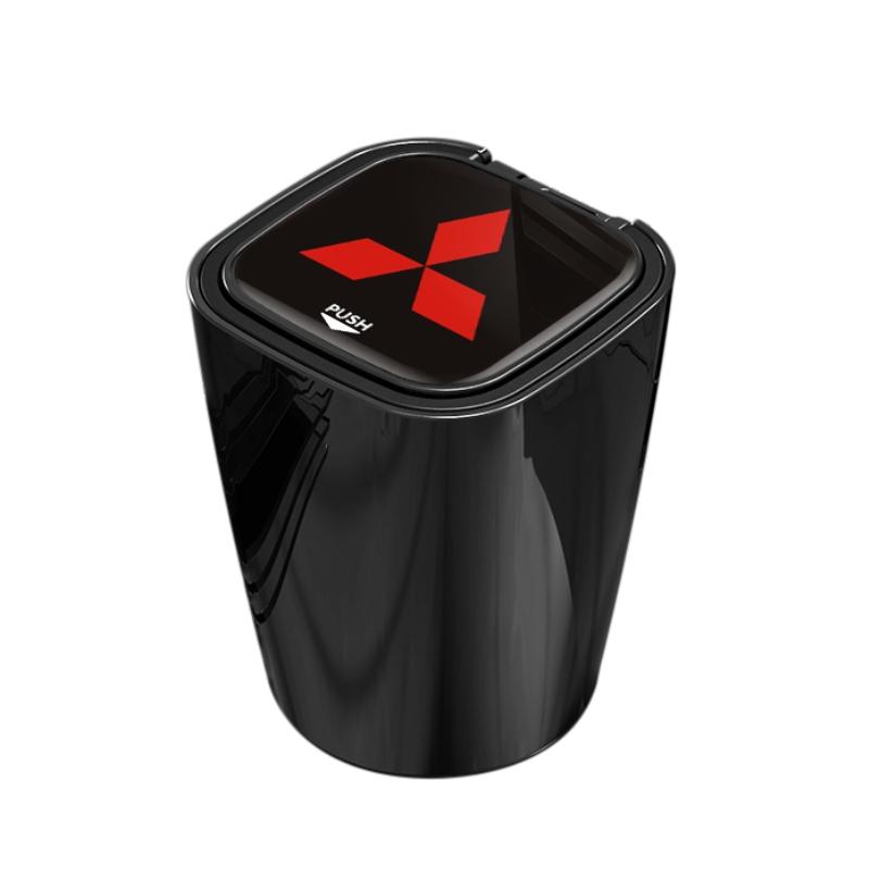 High-Grade Car Ashtray With Led Lights With Logo Creative Personality For Mitsubishi Asx Lancer Outlander Pajero Ralliart