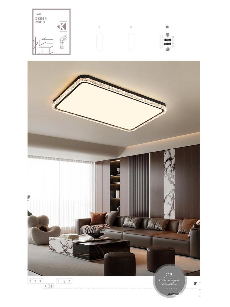 Modern Italian Wave Ceiling Light: High-End Fixture for Living Room & Bedroom