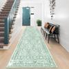 Corridor Running Retro Soft Washable Carpet Runner, Non-Slip Entrance Mat, Suitable for Kitchen Carpets and Bedrooms