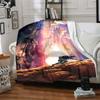 Journey Through Mountains Blanket Soft Throw Blanket For Home Bedroom Bed Sofa Travel Office Solid Christmas Blanket