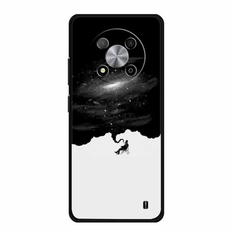 Custodia Per ZTE Blade A73 5G Lusso Morbido Silicone TPU Copri Telefono Per ZTE Blade A73 5G 7160N Cartoon Fiori Protettivi Nuovi Fundas