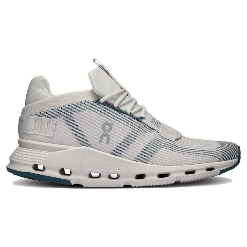 On Cloudnova Comfortable Minimalist Slip-Resistant Durable Low-Top Lifestyle Shoes Women sneaker Gray 3WD12191406