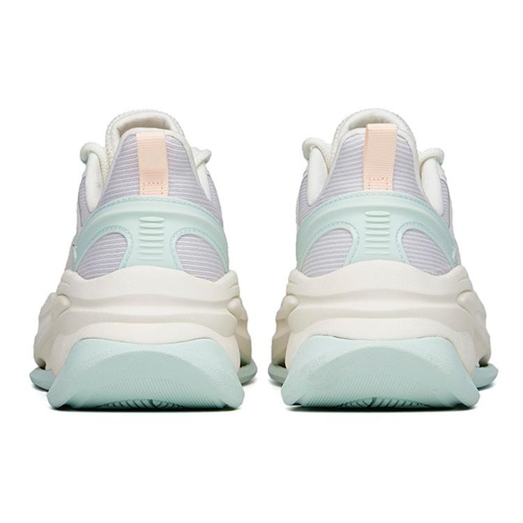 New Anta Variety Training Collection Slip Resistant Cushioning Wear Resistant Low Top Training Shoes Women's White Blue 122227756-2