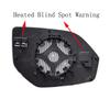 Auto Left Right Heated Blind Spot Warning Rear Mirror Glass Frame Mirror Cover Turn Signal Light For VW Teramont 2017 2018
