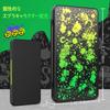 ATiC Soft Case for Switch OLED Card Storage Holds 24 Switch Games and 24 Micro SD Cards Game Card Storage Easy to Splatoon 3 Yellow Green