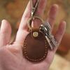 Genuine Leather Key Kits Handmade Universal Access Card Protective Case with Keychain Smart Card Reader Writer for Community Home Use Keychains