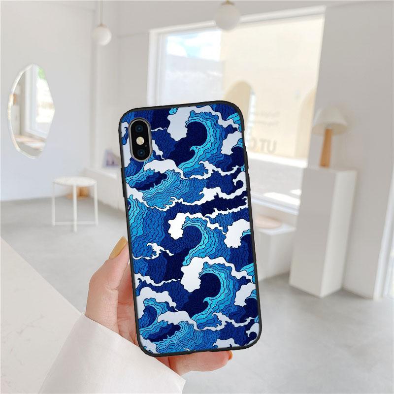 QT21 Great Wave Off Kanagawa New High-End Phone Case for Redmi Note 6 7 8 9 8T 9T 9S Pro Max 8A 9A 9C Prime NFC