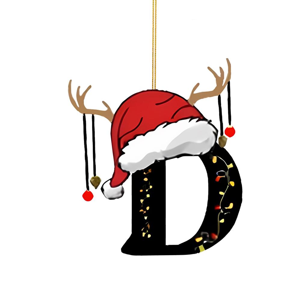 Christmas Decoration Pendant Christmas Tree Tag Theme Party Crafts Ornament
