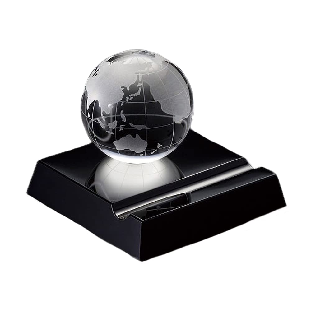 

NARUMI Glassworks Earth Smartphone Stand, 8cm Tall, Stylish Gift, GW1000-15013