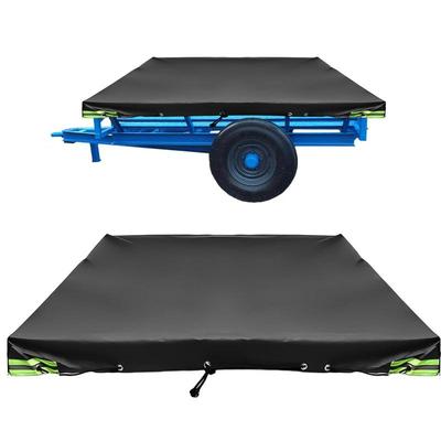 RV Cover Ripstop Top Travel Trailer RV Cover Waterproof Camper Cover Windproof Travel Trailer RV Cover Breathable Jack Cover For