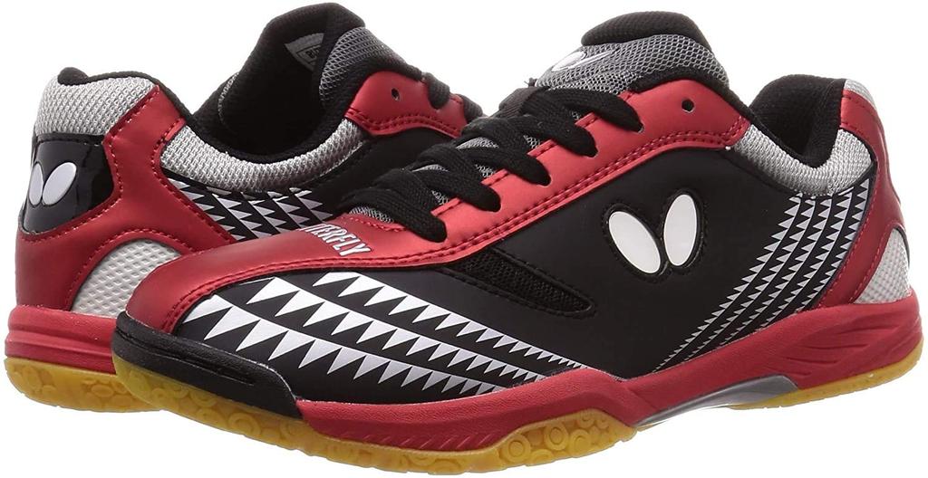 Butterfly Table Tennis Shoes Rezoline Gig Black x Red 30cm 93660