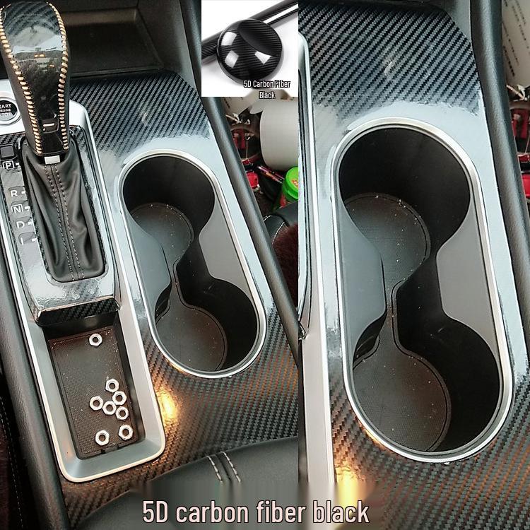 Teana 19-20 Interior Carbon Fiber Anti-Scratch Stickers: Console, Gear, Door Panel Decor