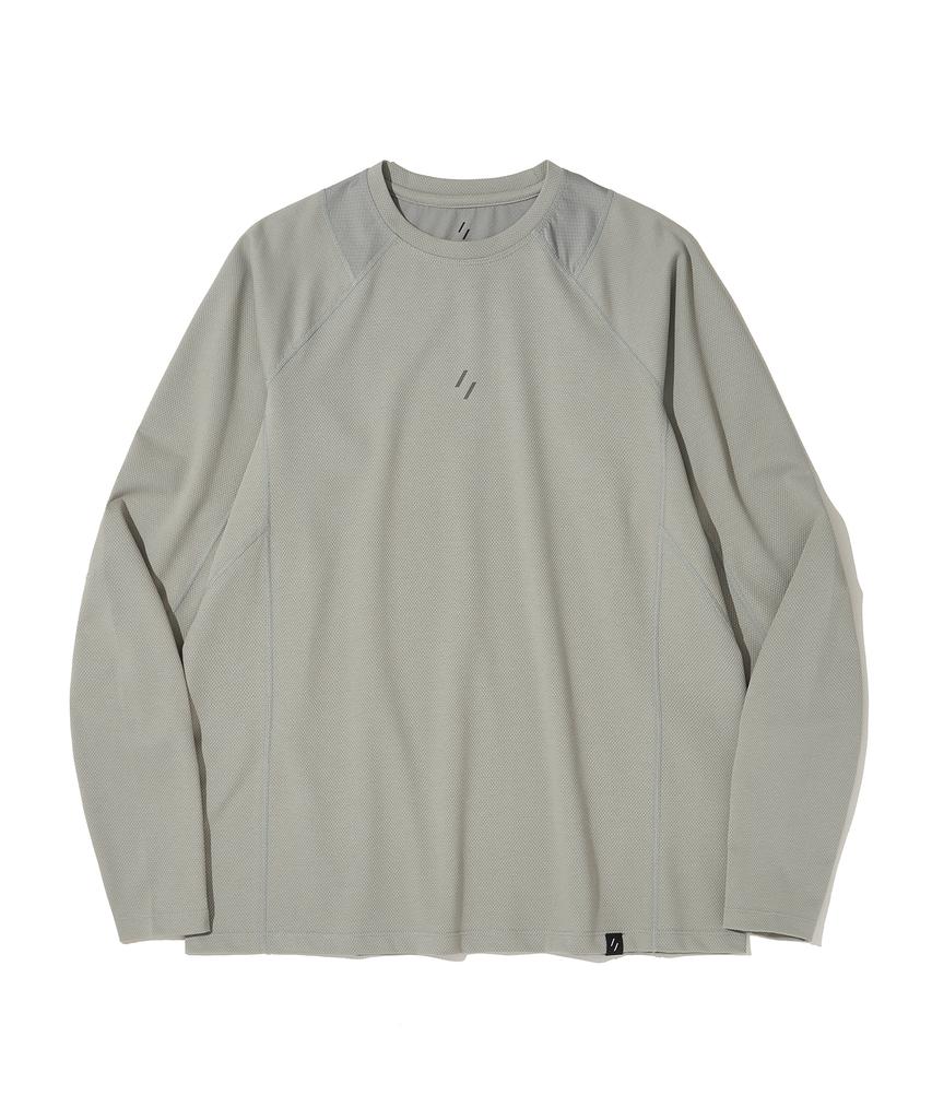 WELTER EXPERIMENT Anemos Long Sleeve T-Shirt Gray