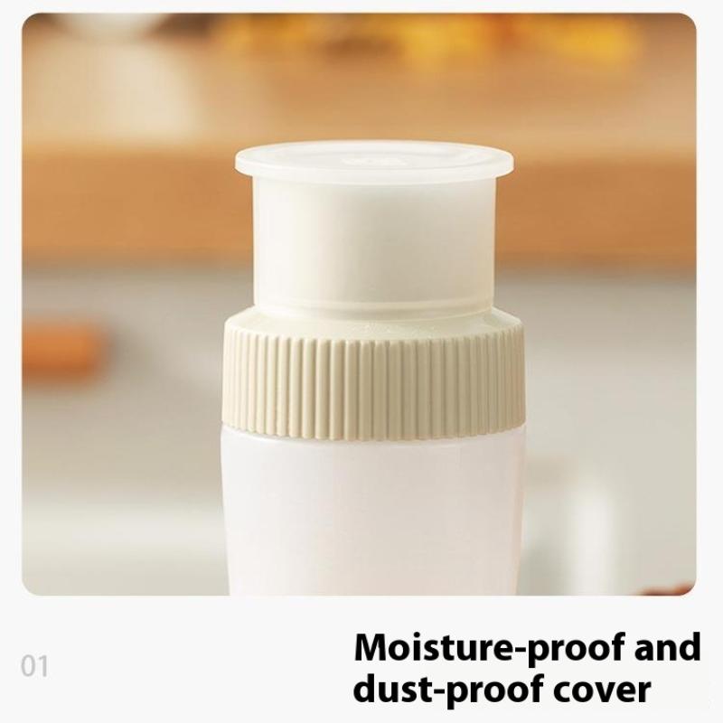 350ml Láhev na koření Pepř Koření Sůl Cukr Nádoba Nádoba na mouku Nádoba na grilovací prášek Láhev na koření Kuchyňské třídění Úložná láhev