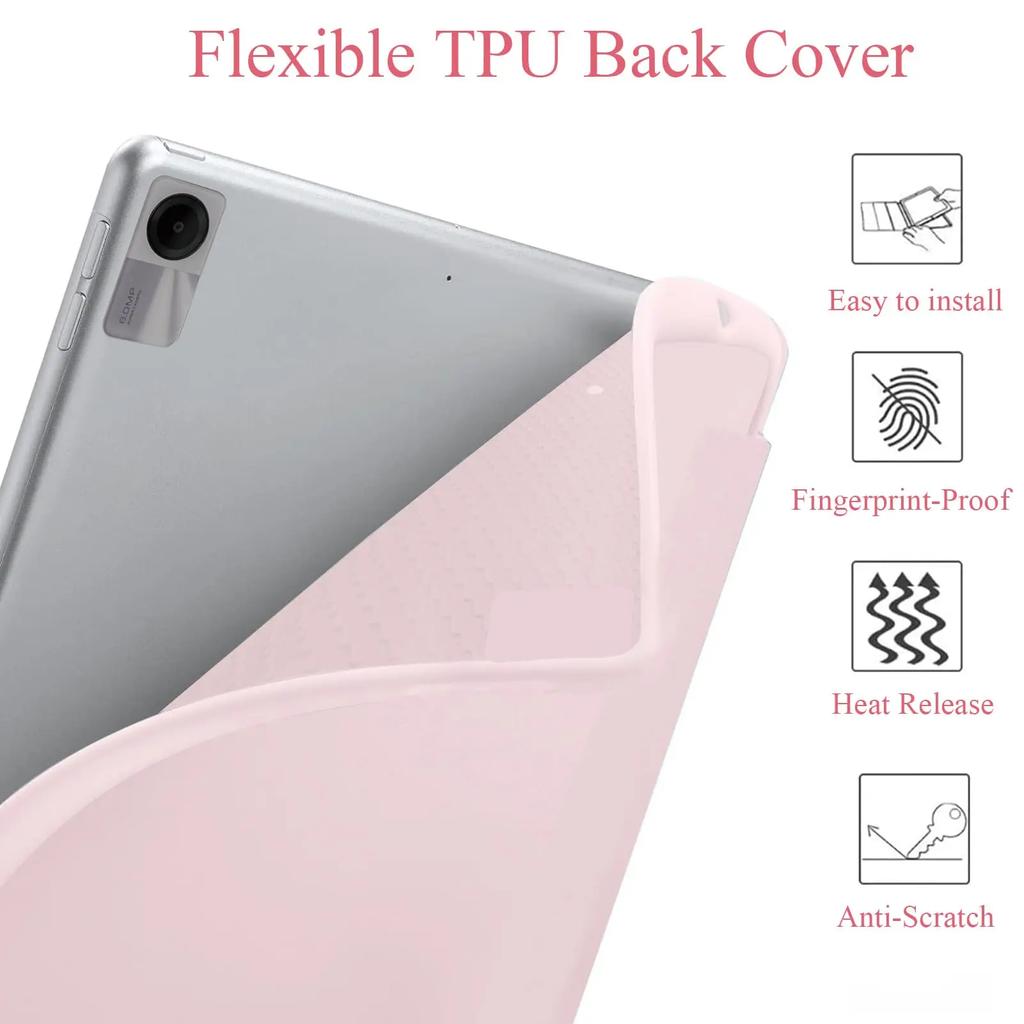 Case for Xiaomi Redmi Pad SE 11 inch 2023 Tablet Slim Thin Light Soft Protective with Auto Sleep/Wake Folding Stand Smart Cover