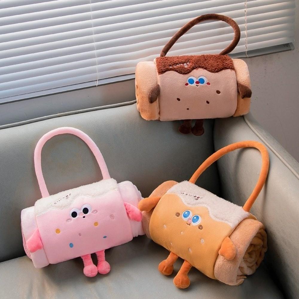 Warm Cartoon Doll Blanket Comfortable Lunch Break Blanket Air Conditioning Blanket Office Home