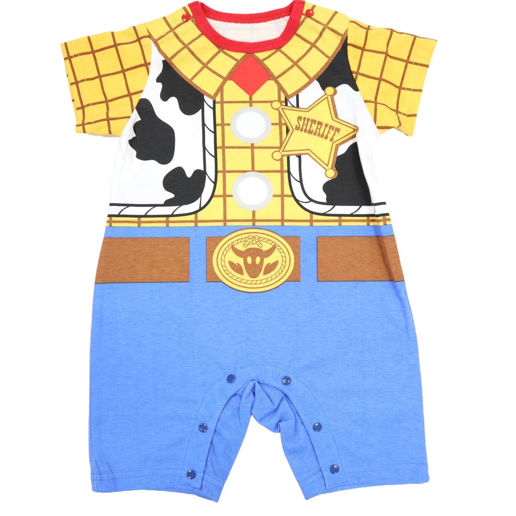 Disney Toy Story Woody Jessie Coverall Baby Clothes Boys Girls 90 [TAKIHYO] Trompe-l'oeil T-all