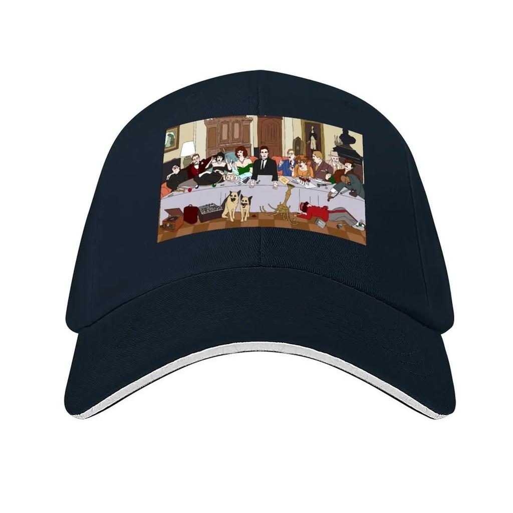 The Last Supper at Boddy Mansion Baseball Cap Winter hat Luxury Brand Sports Cap Luxury man cap Mens Luxury Womens