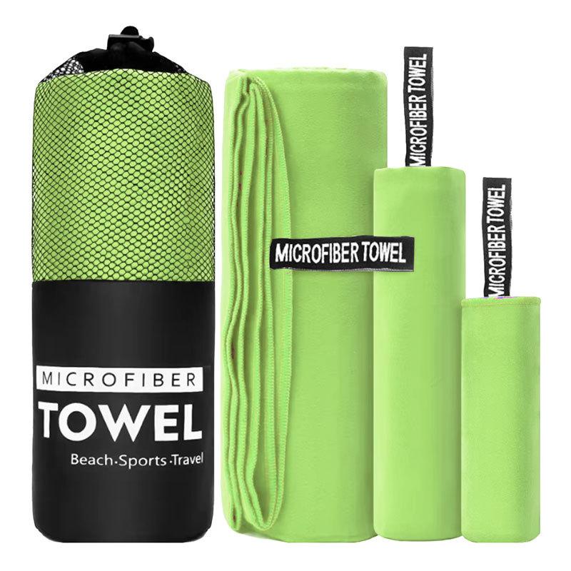 3PC Fast Dry Sport Towel Multifunctional Travel Swimming Yoga Ultra Soft Lightweight Super Absorbent Microfiber Material for Gym