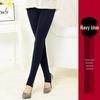 Women's Brushed Fleece Velvet Pantyhose: Autumn/Winter, Foot-Covering, 100g Thin Velvet Cropped Pants