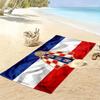 CRO logo Print Beach Towel, Large Soft Quick Dry Towel for Beach Camping Swimming
