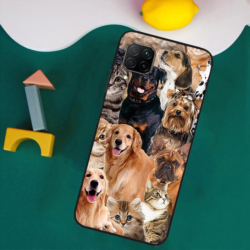 

French Bulldog Beagle Dogs Pattern For Huawei Nova Y61 Y91 Y73 Y72 Y70 Y60 Y90 12s 12i 11i 8i 9 10 SE P30 P40 Lite P60 Pro Case Huawei Nova Y73