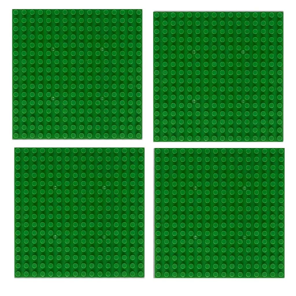 16x16 Block Base Plate 4pcs Compatible with Mainstream Brands Play CHILDREN'S Creativity Toy Base Accessories