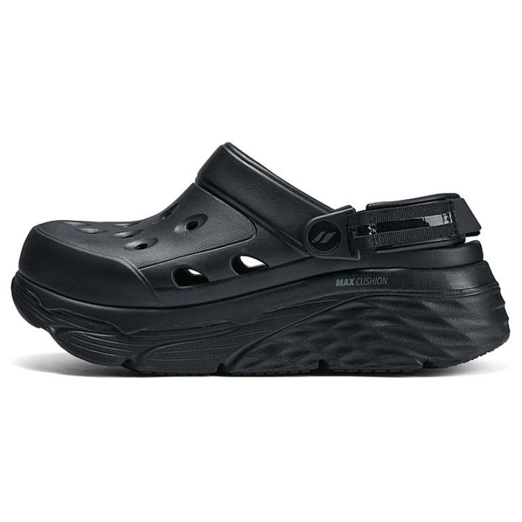 Skechers Foamies Dolphin Bubble Shoes Comfortable Casual Clogs Women clogs Black 111268-BBK 35