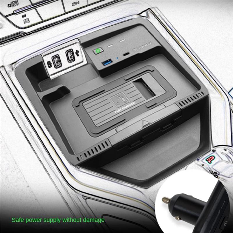 A03E-15W Car Wireless Charger Fast Charger Wireless Phone Charger Charging Pad Panel Phone Holder For Haval H5  2024