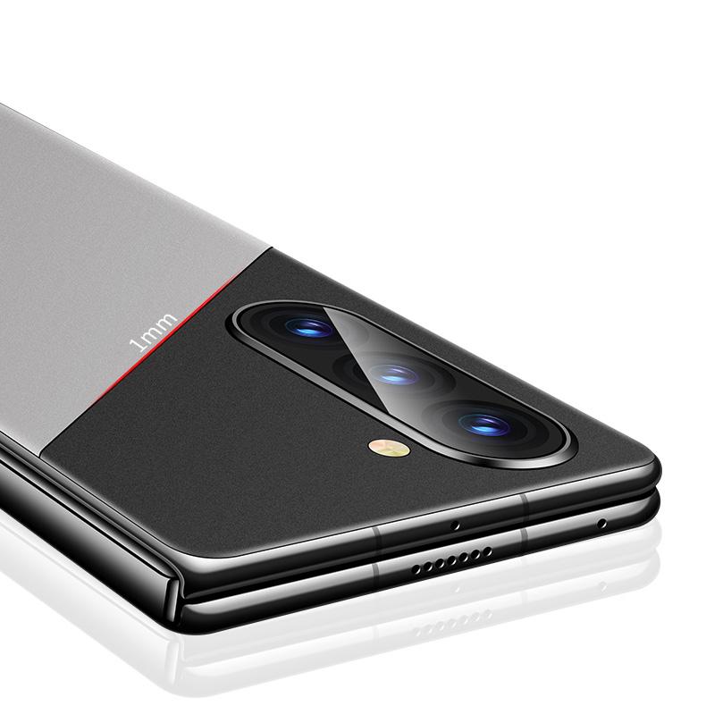 Luksusowe magnetyczne smukłe 2-częściowe składane etui do Samsung Galaxy Z Fold 6 Fold 5 Fold 4 Fold 3 Jednolity kolor Twardy komputer Odporny na wstrząsy Bezprzewodowe ładowanie Telefonu