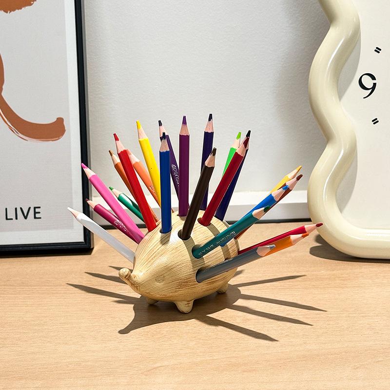 Creative Hedgehog Office Children's Cute Multifunctional Storage Box Home Desktop Ornament