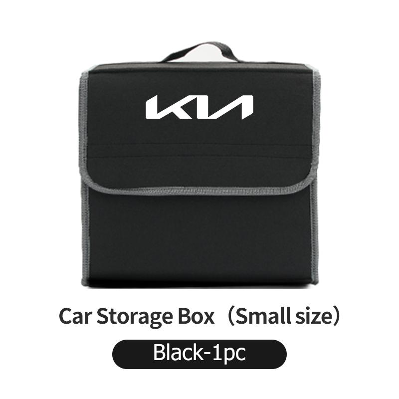 Cpgmvl1 Car Trunk Storage Box Felt Stowing Bag Organizer Tool Auto Interior Accessories For KIA K5 K2 Optima Soul Spectra Niro Cadenza
