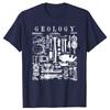 New Geology Geologist Field Tools Vintage Patent Print T-Shirt Cotton Clothes Graphics Short Sleeve T Shirt Men's Clothing