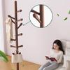 Standing Coat Racks Wooden Clothes Racks Aesthetic Coat Rack Shelves for Hanging Coats Bedroom Shelf Modern Interior Furniture