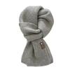 Scarf women's new winter high-end feeling versatile and cute wool knitted scarf men's neck protection to keep warm Korean version tide