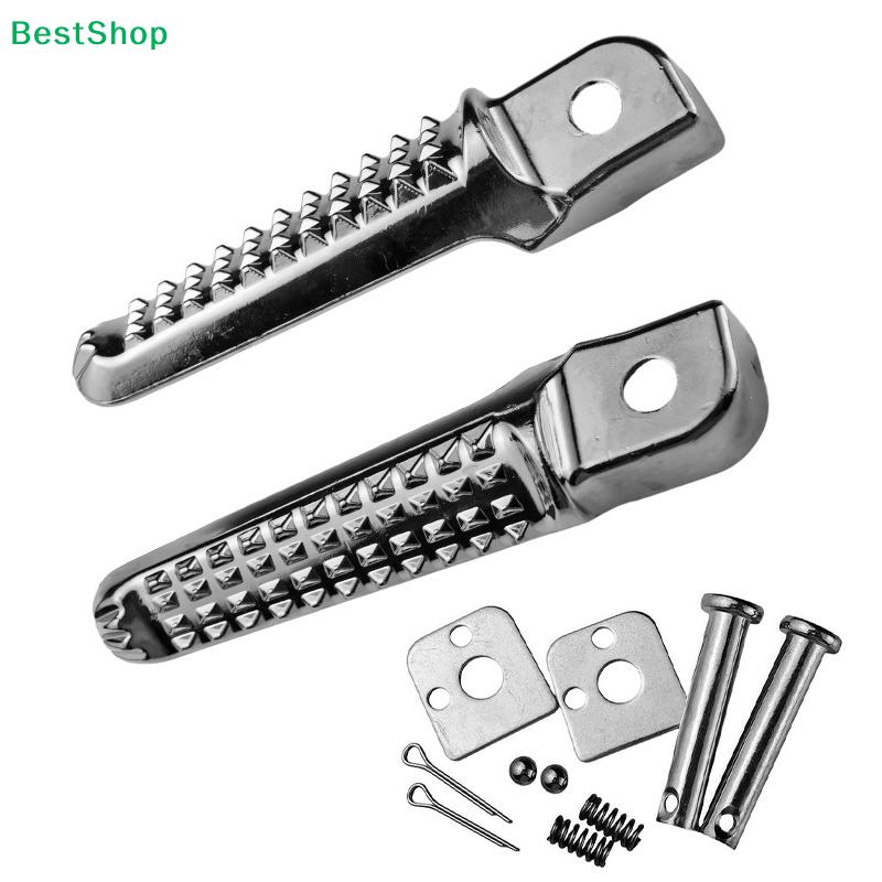 Motorcycle Foot Pegs -full Set Of Universal Aluminum Alloy Anti-Slip Footpegs,For Most Motorcycles Wear-Resistant