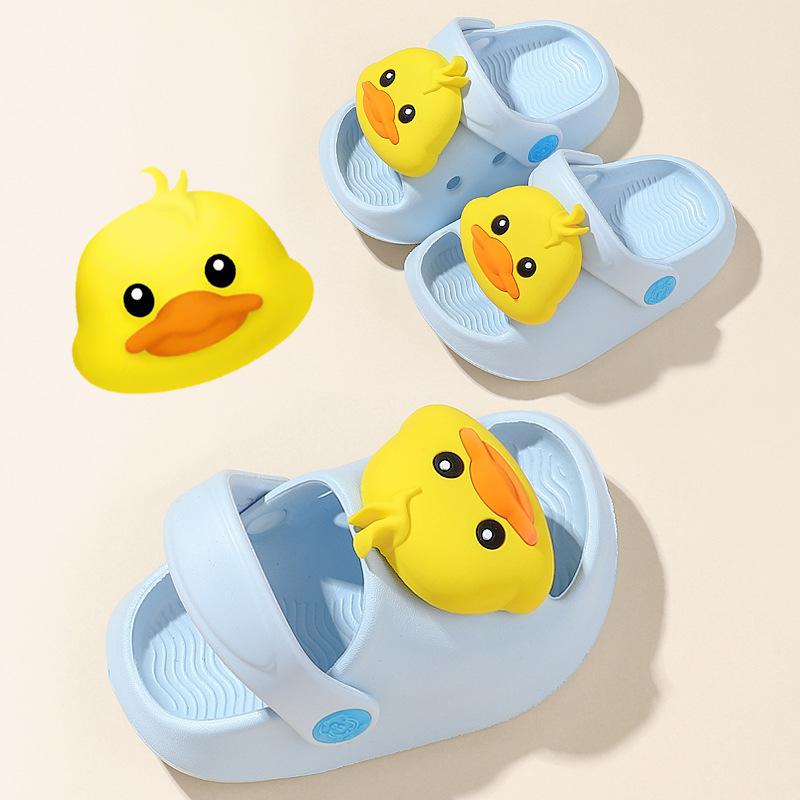 

Милые мультяшные крутые тапочки новые для мальчиков и девочек - летние детские сандалии для улицы, сандалии два в одном 180 inner length 17.5cm