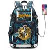 Magic School Usb Student School Bag Harry Potter Backpack Men'S And Women'S Casual Travel Bag