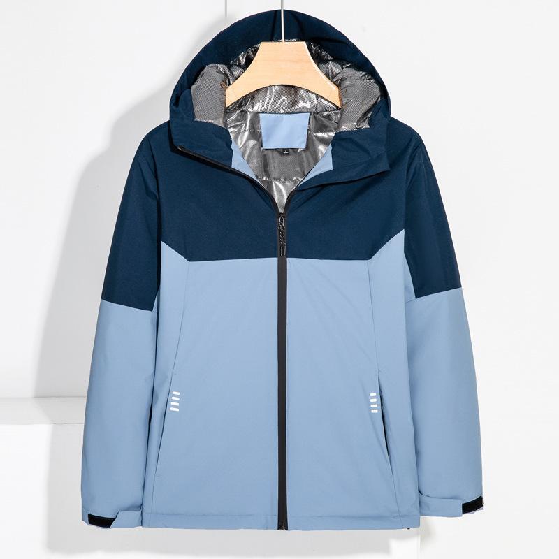 Outdoor Quilted Jacket Women's Single Layer Jacket Outdoor Loose Waterproof Travel Coat Jacket Windbreaker