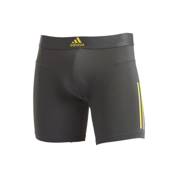 Adidas Logo Print Comfortable Stretch Breathable Boxer Briefs Men Underwear Dark-Gray 4A5M03-060