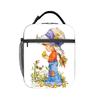 Sarahs Kays Girl Insulated Lunch Bags Thermal Bag Reusable,Lunch Container Kawaii Cartoon Portable Lunch Box Tote Bento Pouch