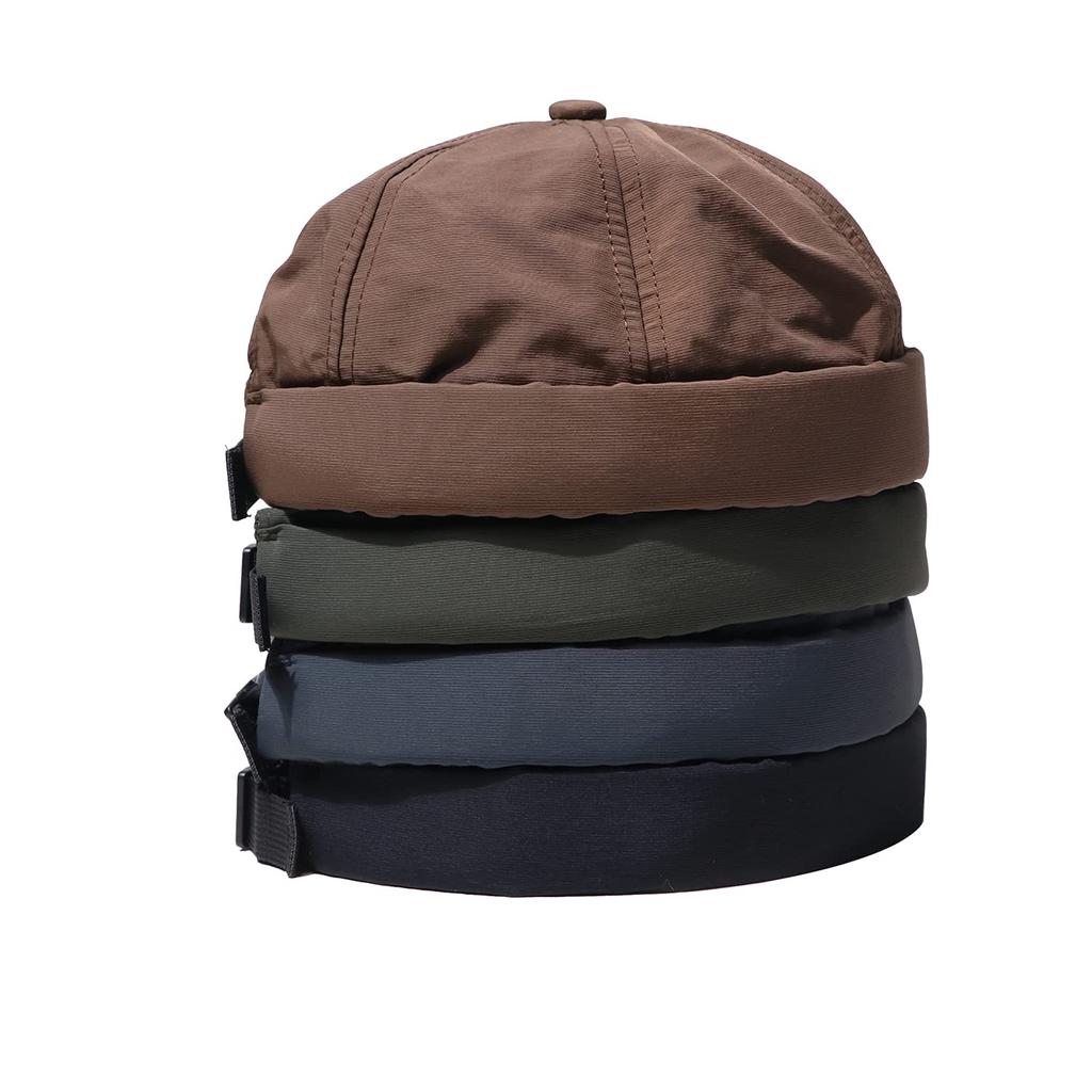 Clape Brimless Roll Solid Perfect for and Outdoor Casual and Cycling Men's Cap, Sweat-Wicking, Quick-Drying, Water-Repellent, Color, Simple,