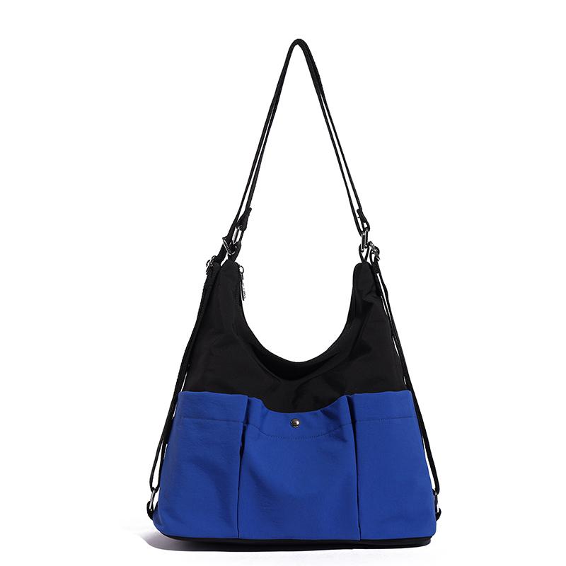 Women's Large Capacity Crossbody Bag Color Block Shoulder Bag