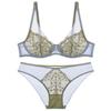 Sex suit French sexy ultra-thin retro contrasting lace small